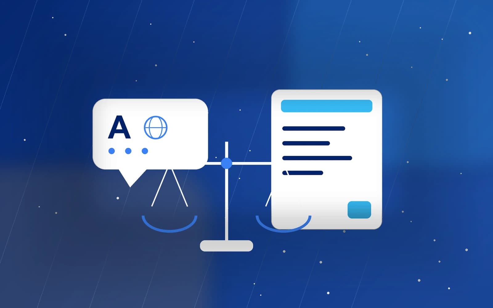 Blue Aphamea English to Arabic legal translation visual for The Importance of Accurate English to Arabic Legal Translation