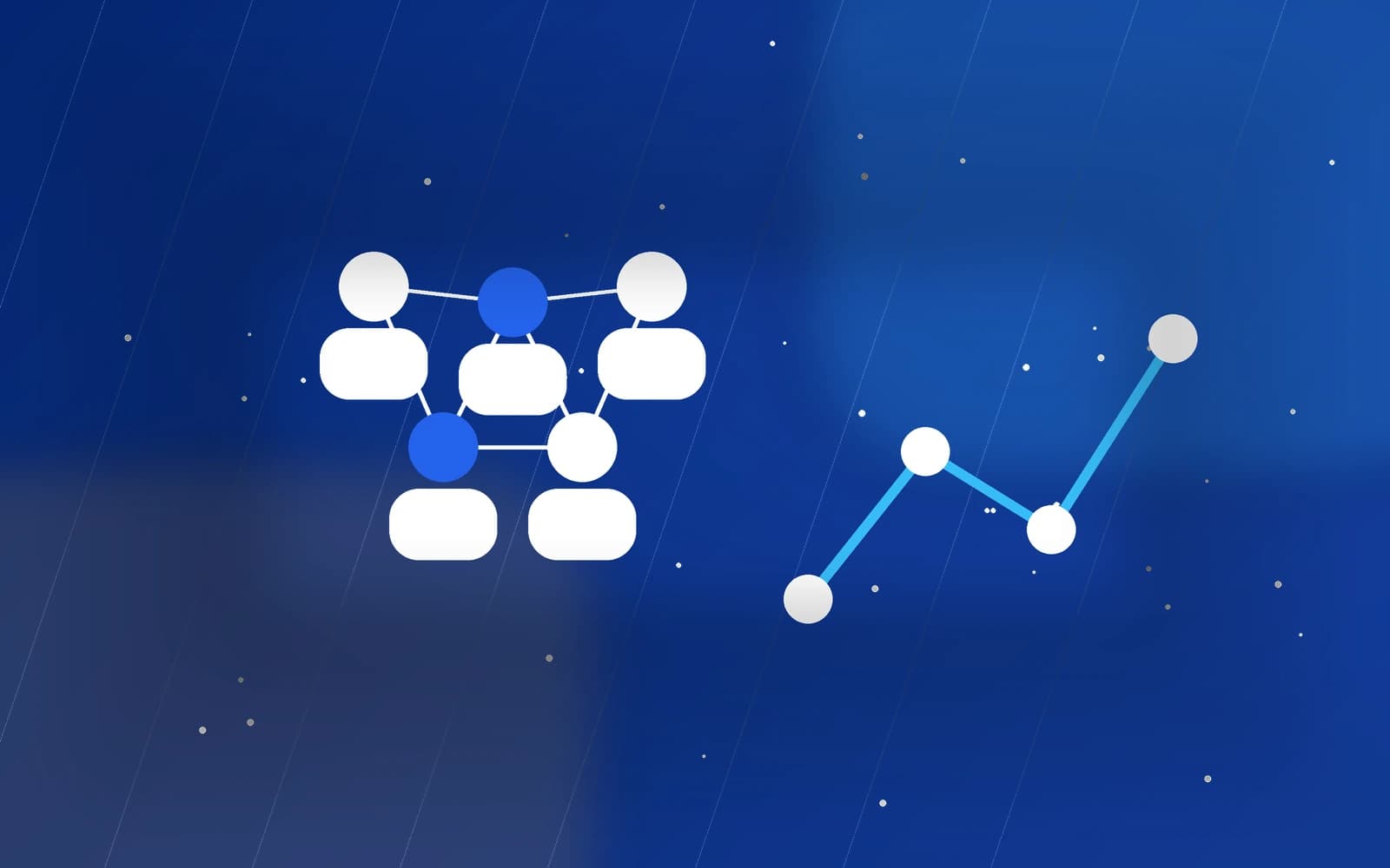 Blue Aphamea visual showing career growth and team connection